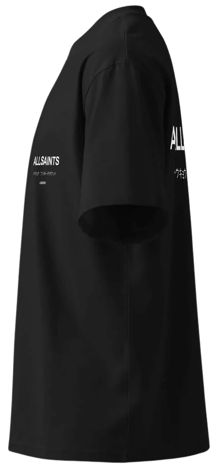 ALL SAINTS T-SHIRT BLACK
