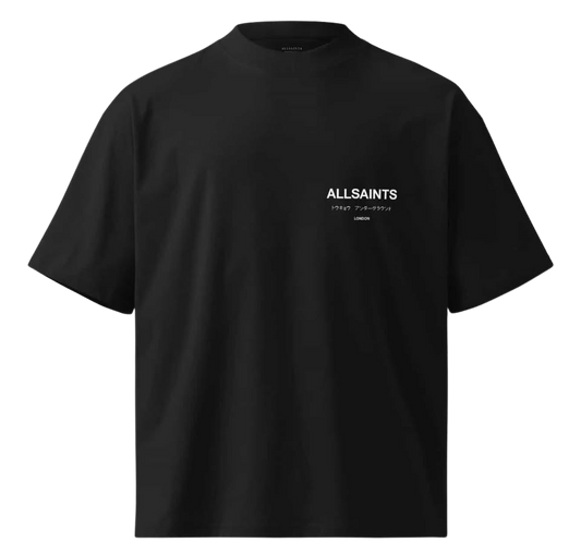 ALL SAINTS T-SHIRT BLACK